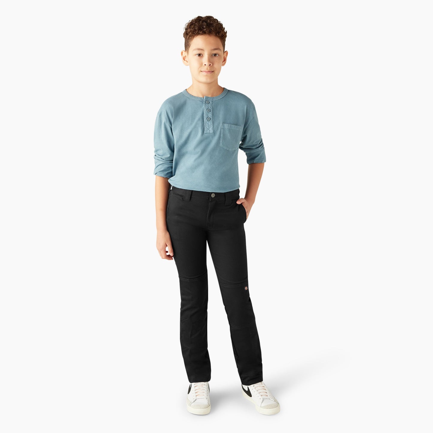 Boys' FLEX Skinny Fit Double Knee Pants, 4-20 Dickies Kids