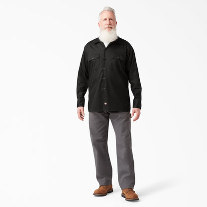 FLEX Relaxed Fit Long Sleeve Work Shirt Dickies Men
