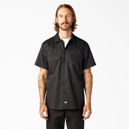 FLEX Slim Fit Short Sleeve Work Shirt Dickies Men
