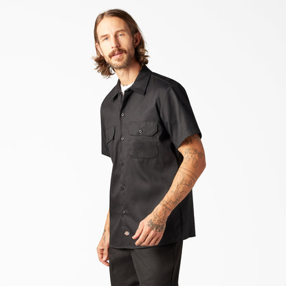 FLEX Slim Fit Short Sleeve Work Shirt Dickies Men