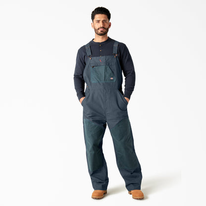 Waxed Canvas Double Front Bib Overalls Dickies Men