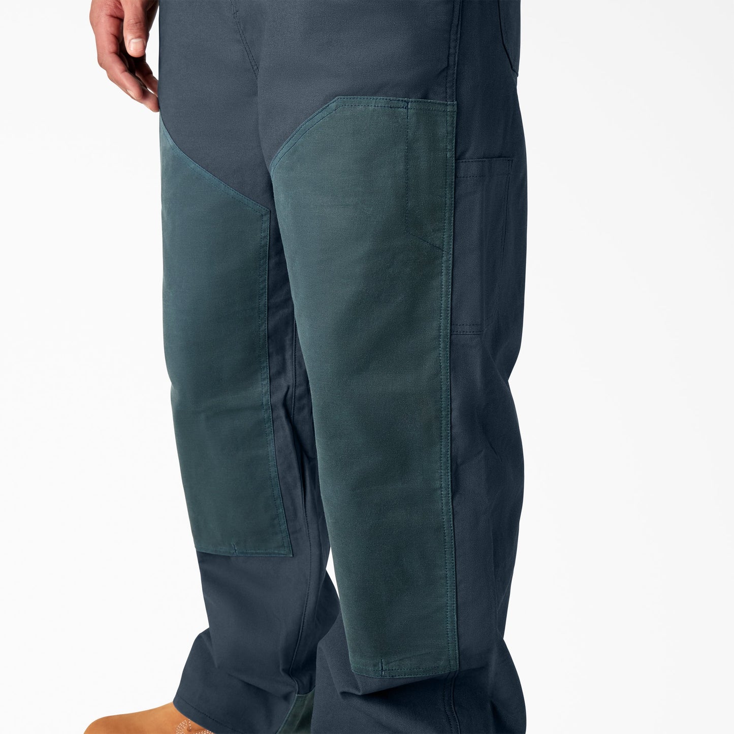 Waxed Canvas Double Front Bib Overalls Dickies Men