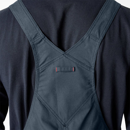 Waxed Canvas Double Front Bib Overalls Dickies Men
