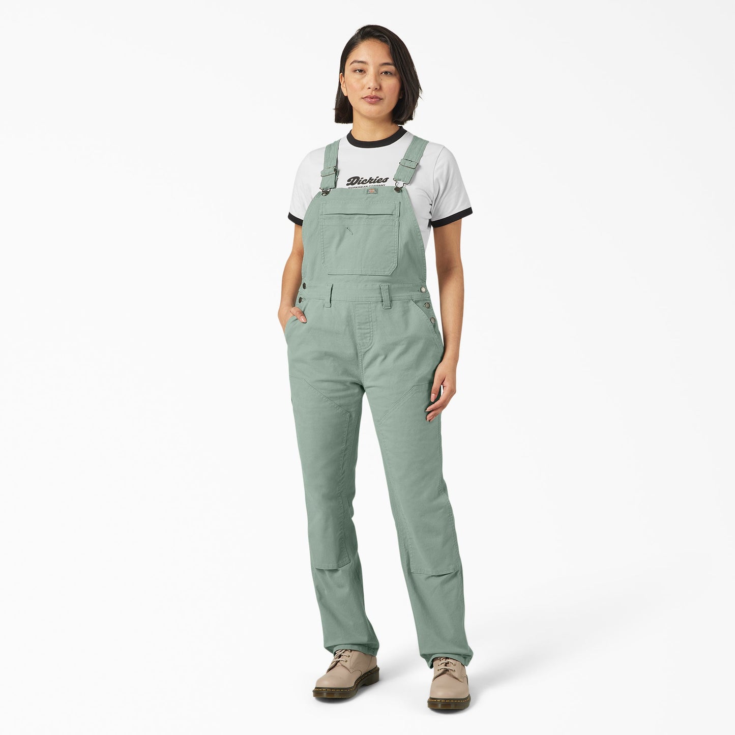 Women's Double Front Bib Overalls Dickies Women