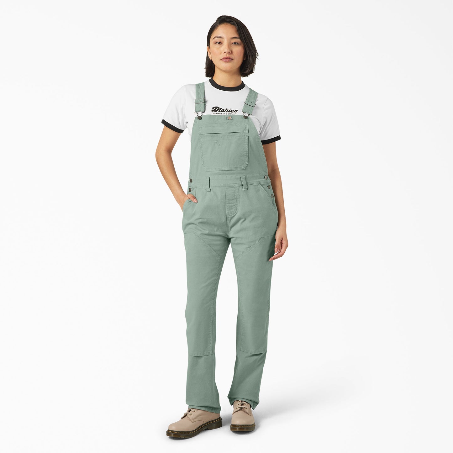 Women's Double Front Bib Overalls Dickies Women