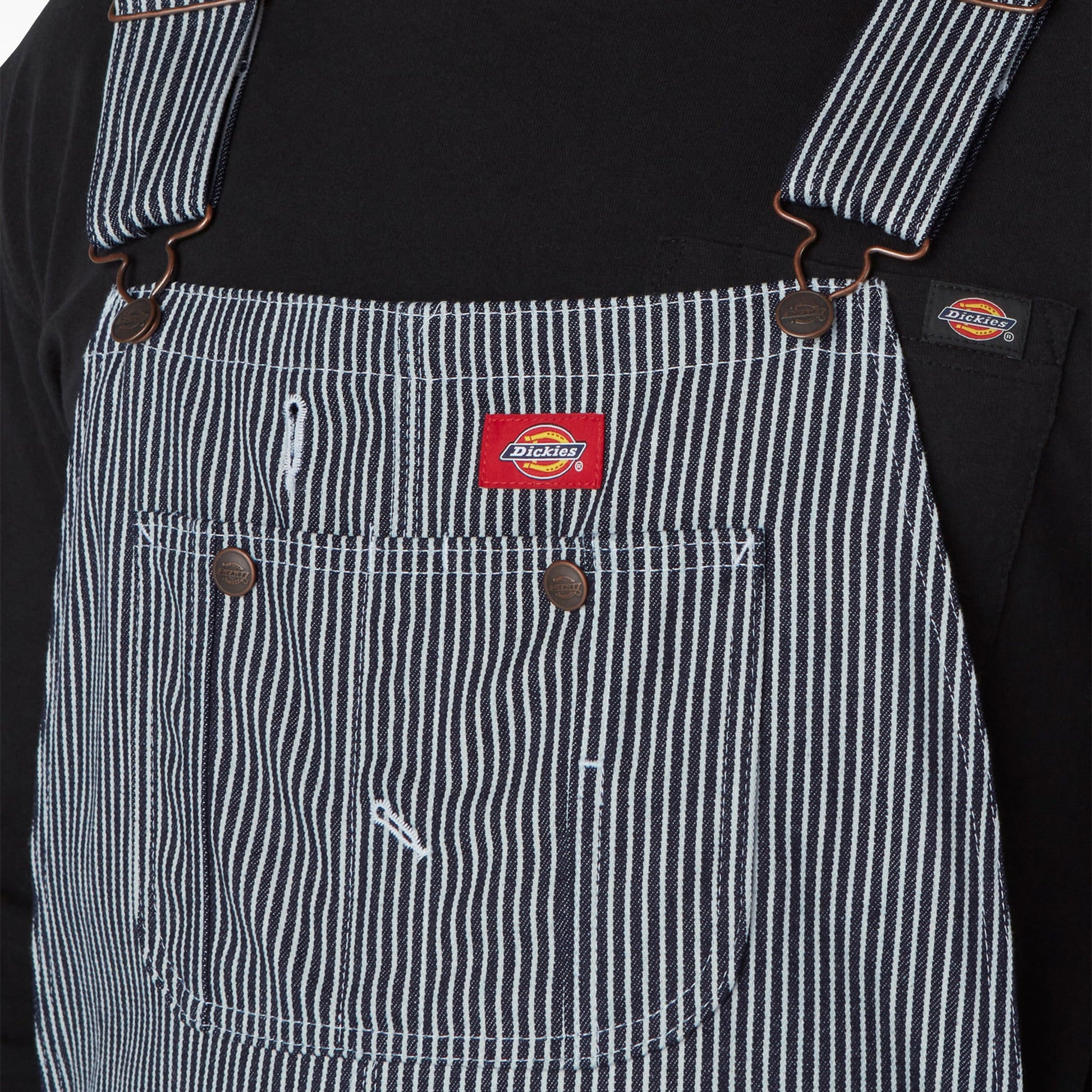 Hickory Stripe Bib Overalls Dickies Men|Women