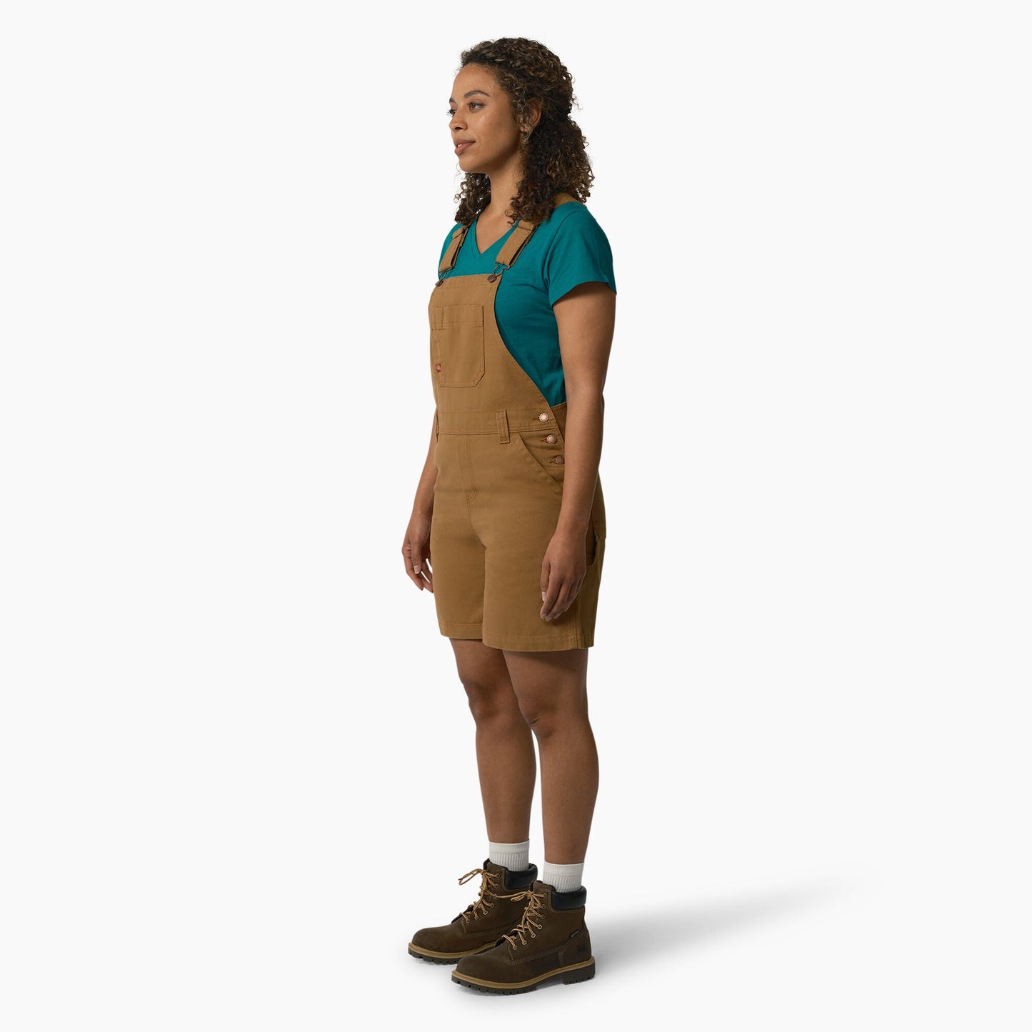 Women's Relaxed Fit Bib Shortalls, 7" Dickies Women|Sale