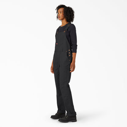 Women's Straight Fit Duck Double Front Bib Overalls Dickies Women