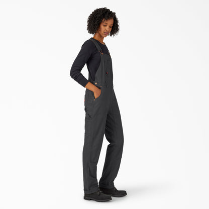Women's Straight Fit Duck Double Front Bib Overalls Dickies Women