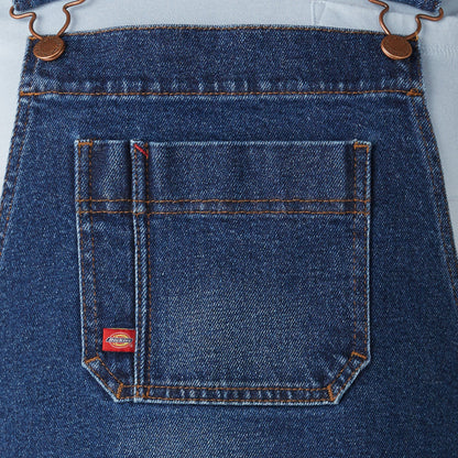 Women's Denim Boyfriend Fit Bib Overalls Dickies Women