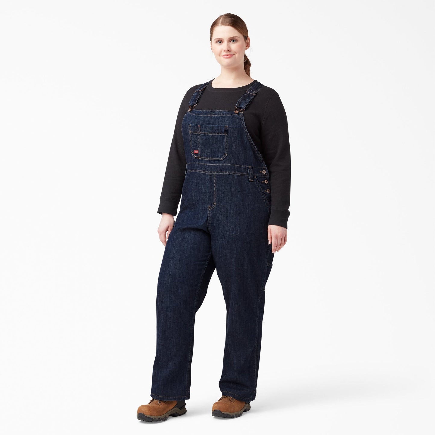 Women's Plus Relaxed Fit Bib Overalls Dickies Women