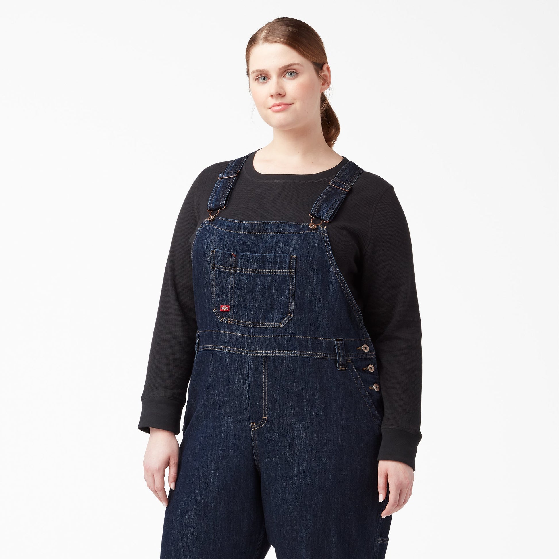 Women's Plus Relaxed Fit Bib Overalls Dickies Women