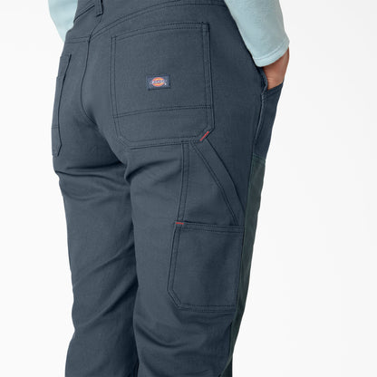 Women's Relaxed Fit Waxed Canvas Bib Overalls Dickies Women