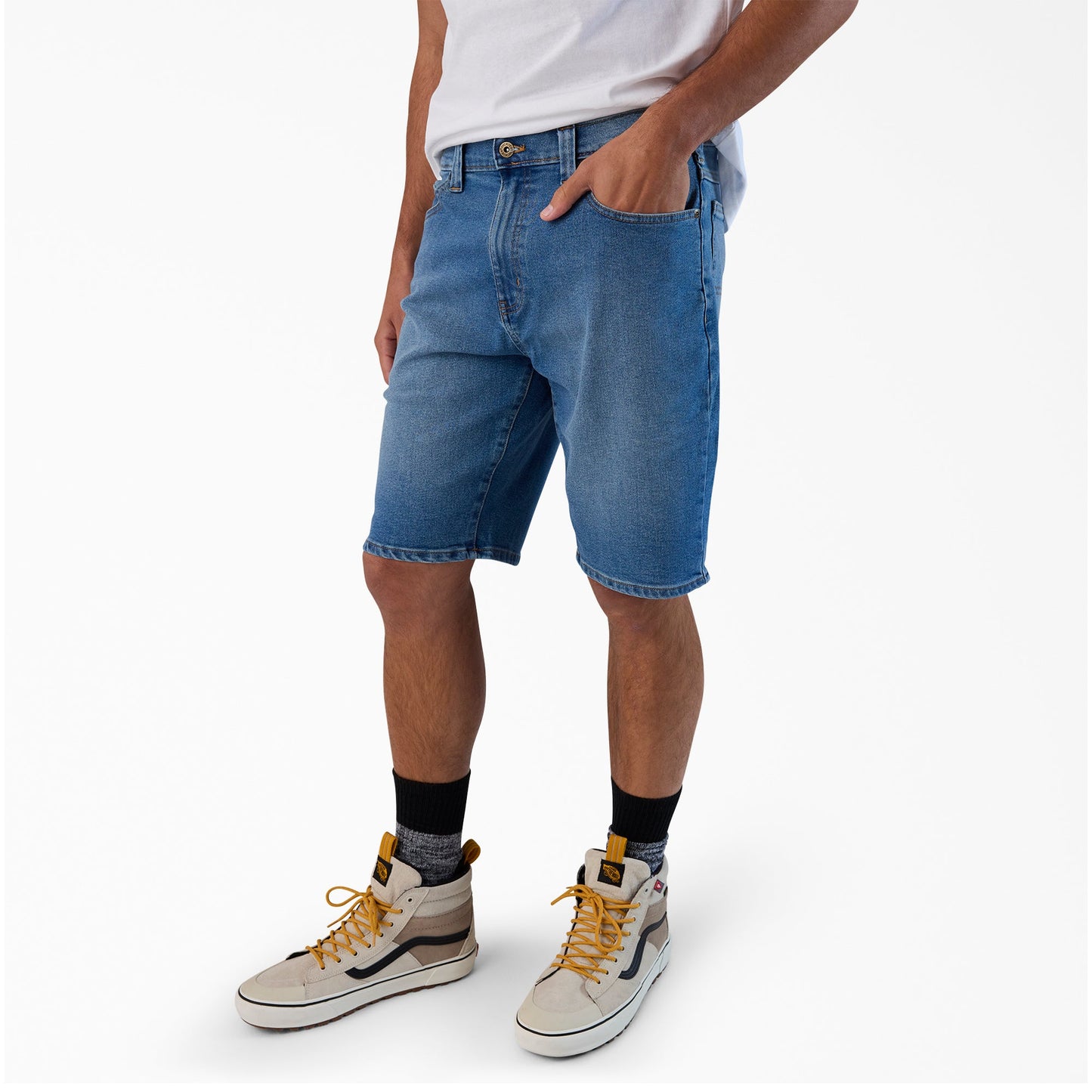 FLEX 5-Pocket Denim Shorts, 11" Dickies Men