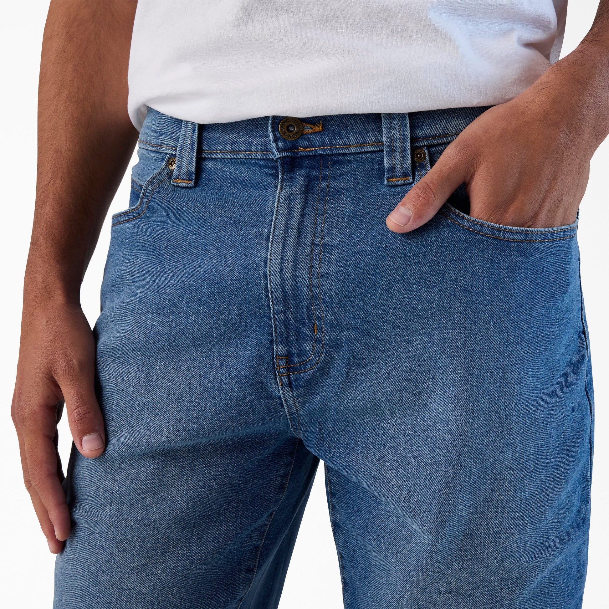 FLEX 5-Pocket Denim Shorts, 11" Dickies Men