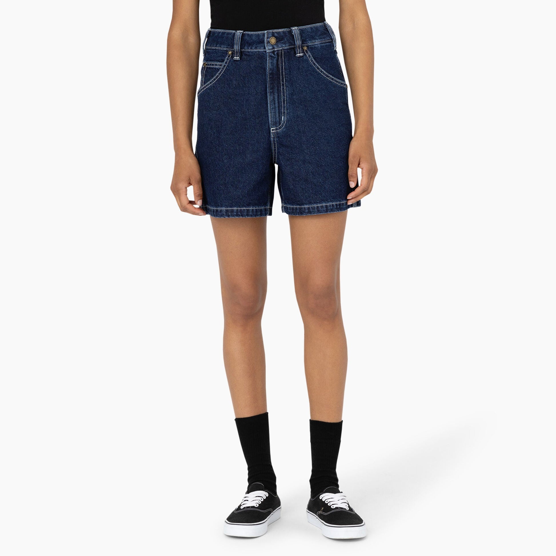 Women's Carpenter Jean Shorts, 5" Dickies Women