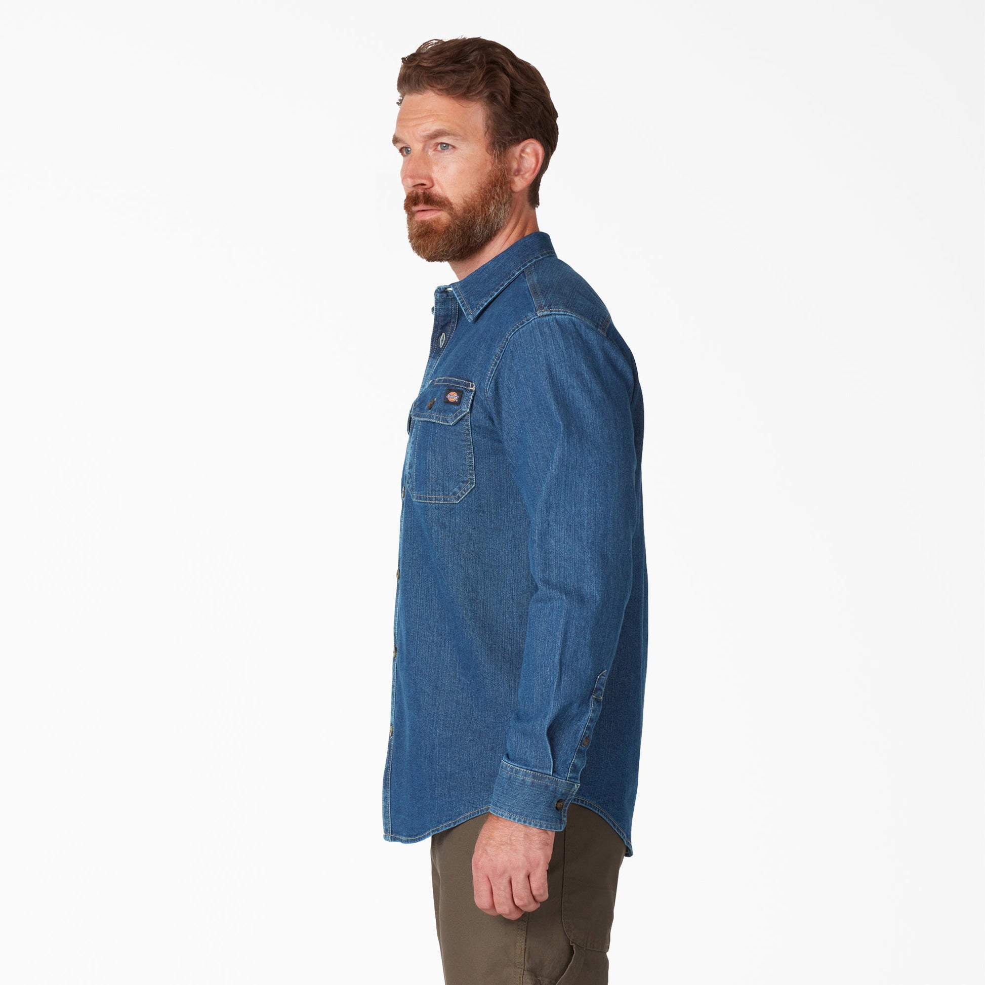 FLEX Denim Long Sleeve Shirt Dickies Men