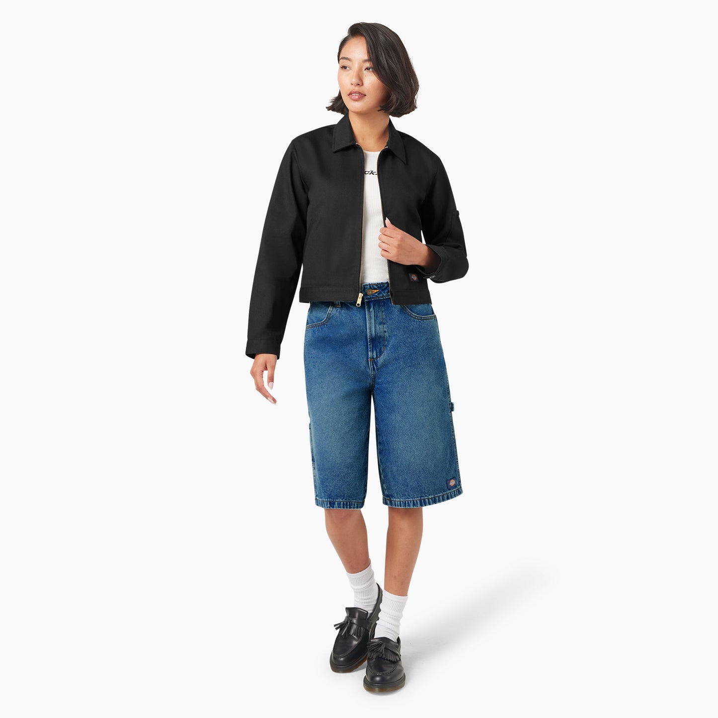 Women’s Unlined Cropped Eisenhower Jacket Dickies Women