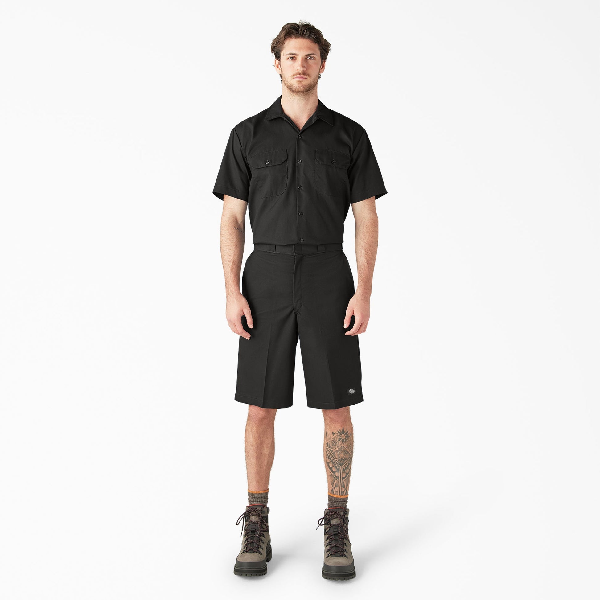Loose Fit Flat Front Work Shorts, 13" Dickies Men