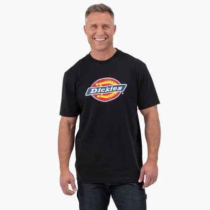 Short Sleeve Tri-Color Logo Graphic T-Shirt Dickies Men
