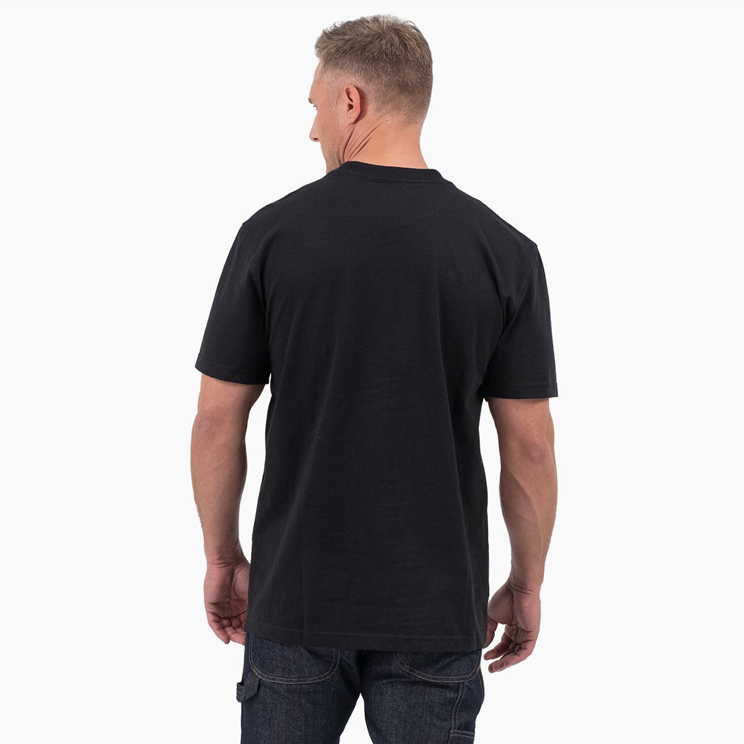 Short Sleeve Tri-Color Logo Graphic T-Shirt Dickies Men