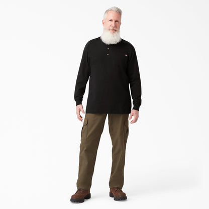 Heavyweight Long Sleeve Henley T-Shirt Dickies Men