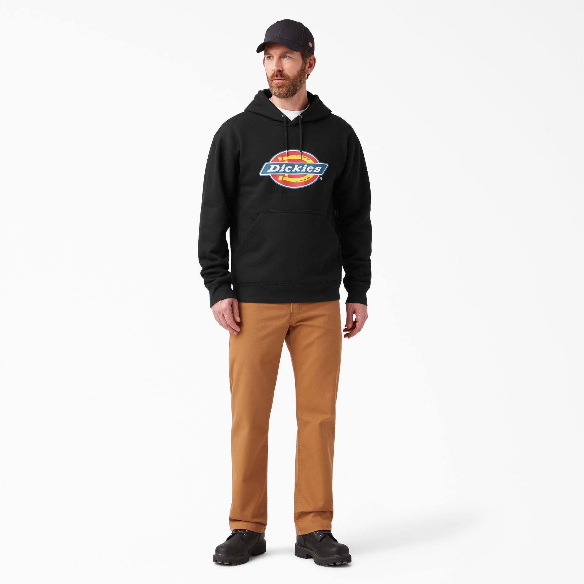 Water Repellent Logo Hoodie Dickies Men
