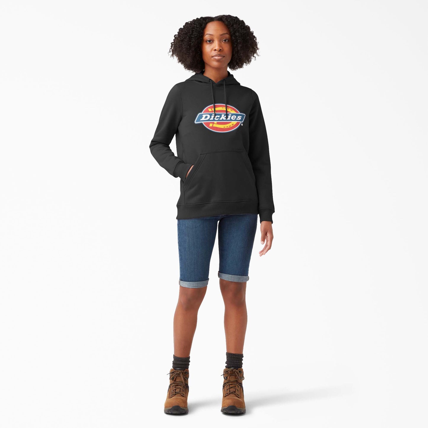Women's Water Repellent Logo Hoodie Dickies Women