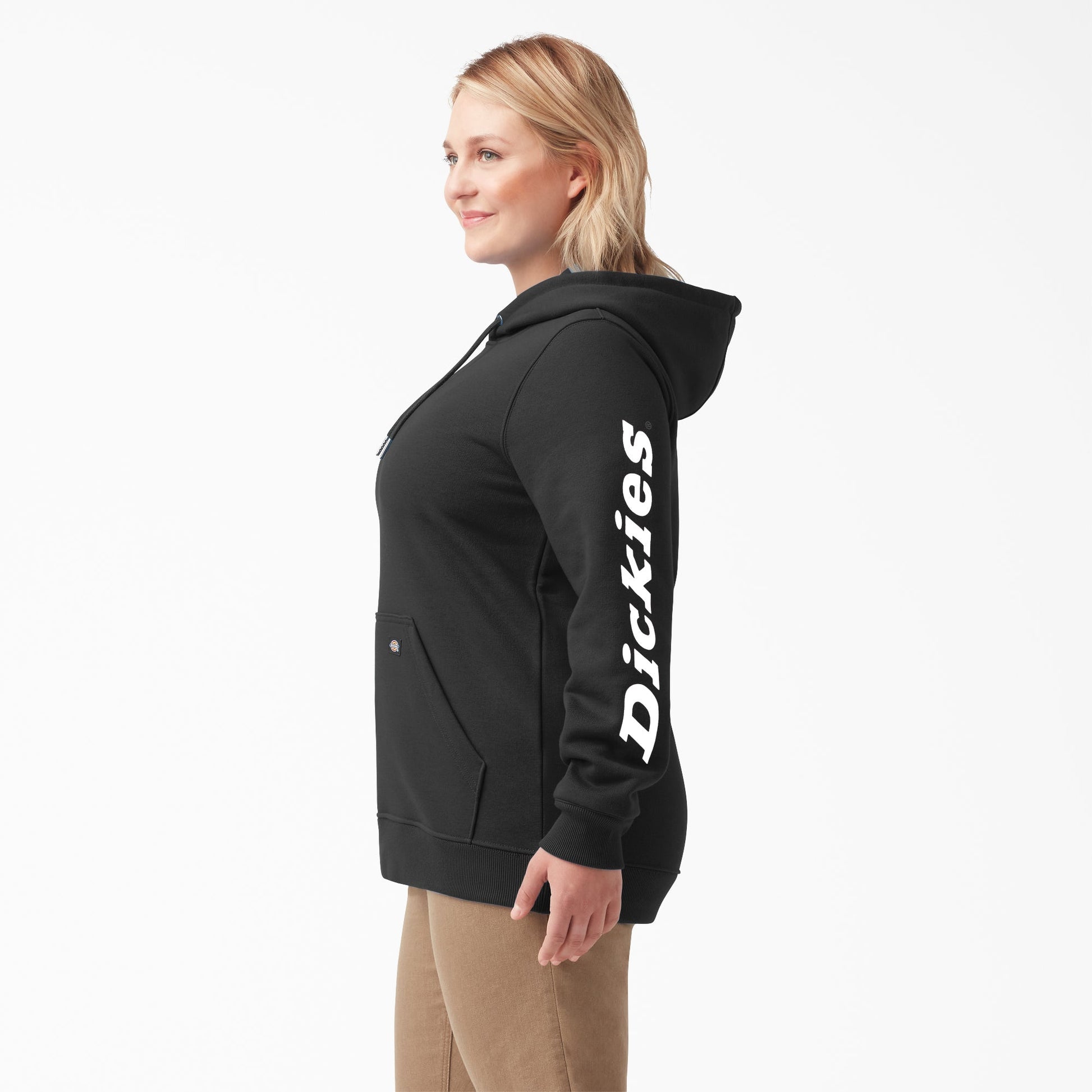 Women's Plus Water Repellent Sleeve Logo Hoodie Dickies Women