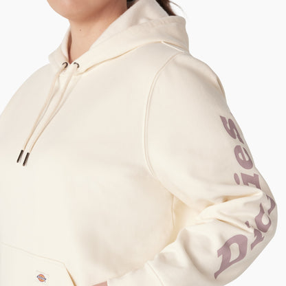 Women's Plus Water Repellent Sleeve Logo Hoodie Dickies Women