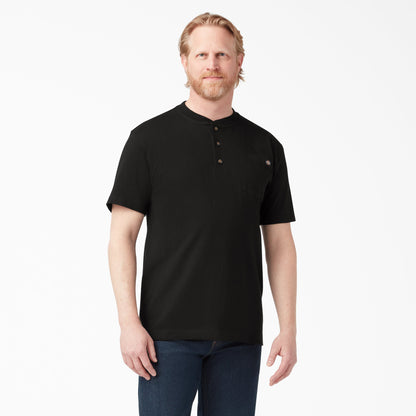 Heavyweight Short Sleeve Henley T-Shirt Dickies Men