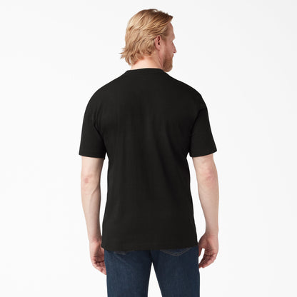 Heavyweight Short Sleeve Henley T-Shirt Dickies Men