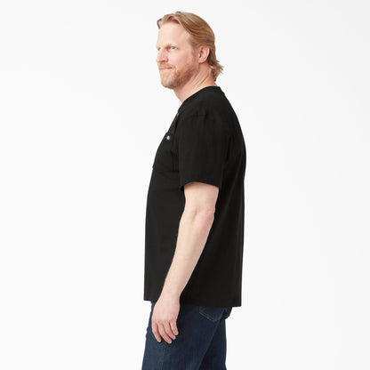 Heavyweight Short Sleeve Henley T-Shirt Dickies Men