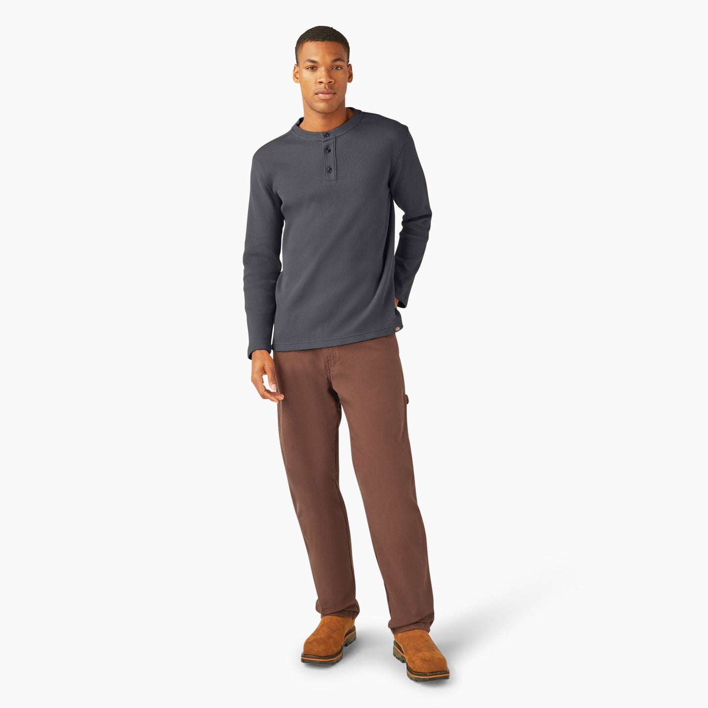 Henley Thermal Shirt Dickies Men|Sale