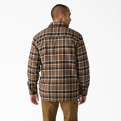 Water Repellent Fleece-Lined Flannel Shirt Jacket Dickies Men|Sale