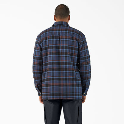 Water Repellent Fleece-Lined Flannel Shirt Jacket Dickies Men|Sale