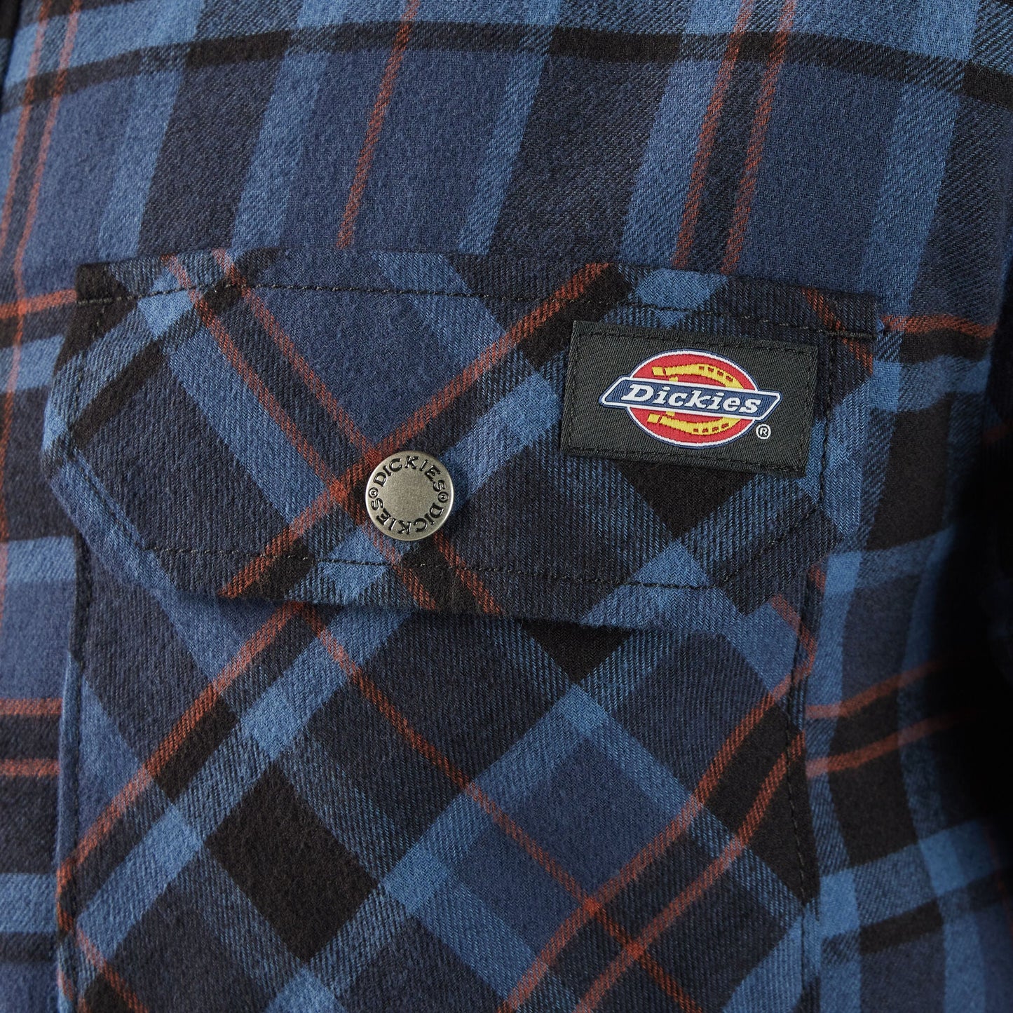 Water Repellent Fleece-Lined Flannel Shirt Jacket Dickies Men|Sale