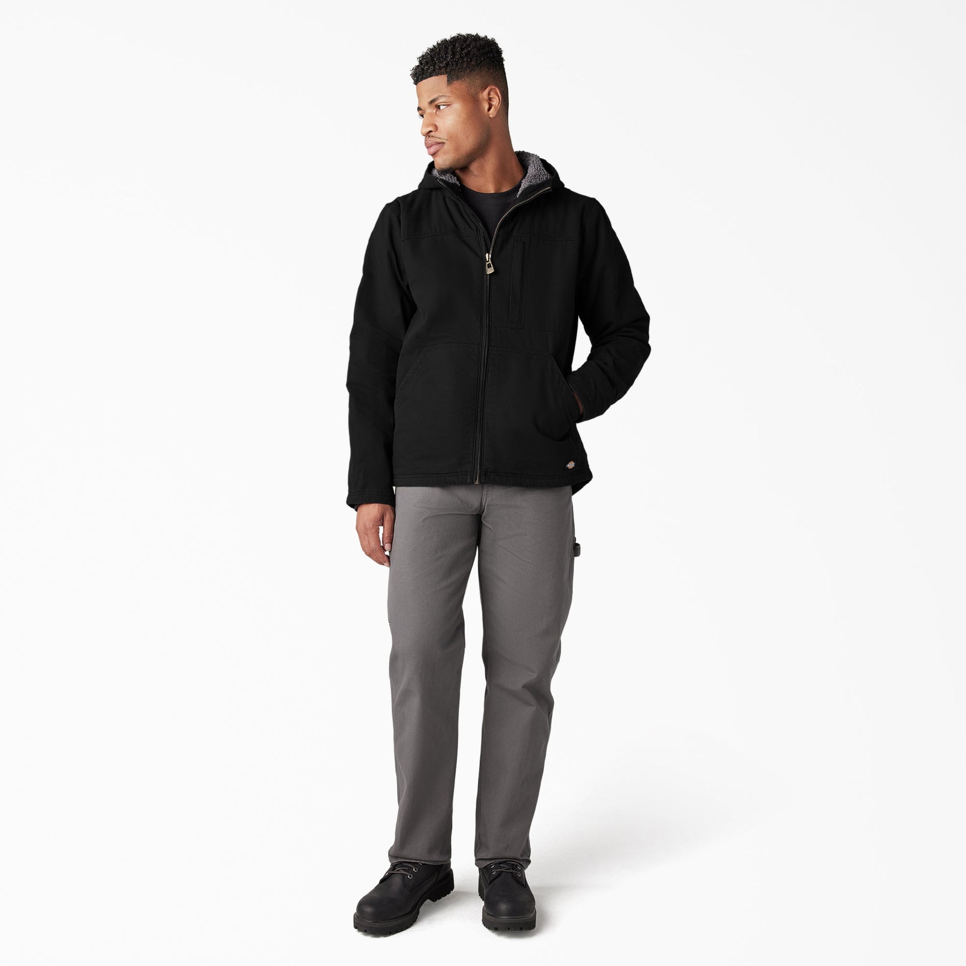 Duck Canvas High Pile Fleece Lined Jacket Dickies Men