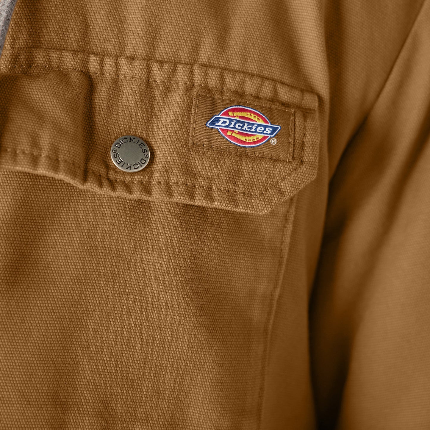 Water Repellent Duck Hooded Shirt Jacket Dickies Sale