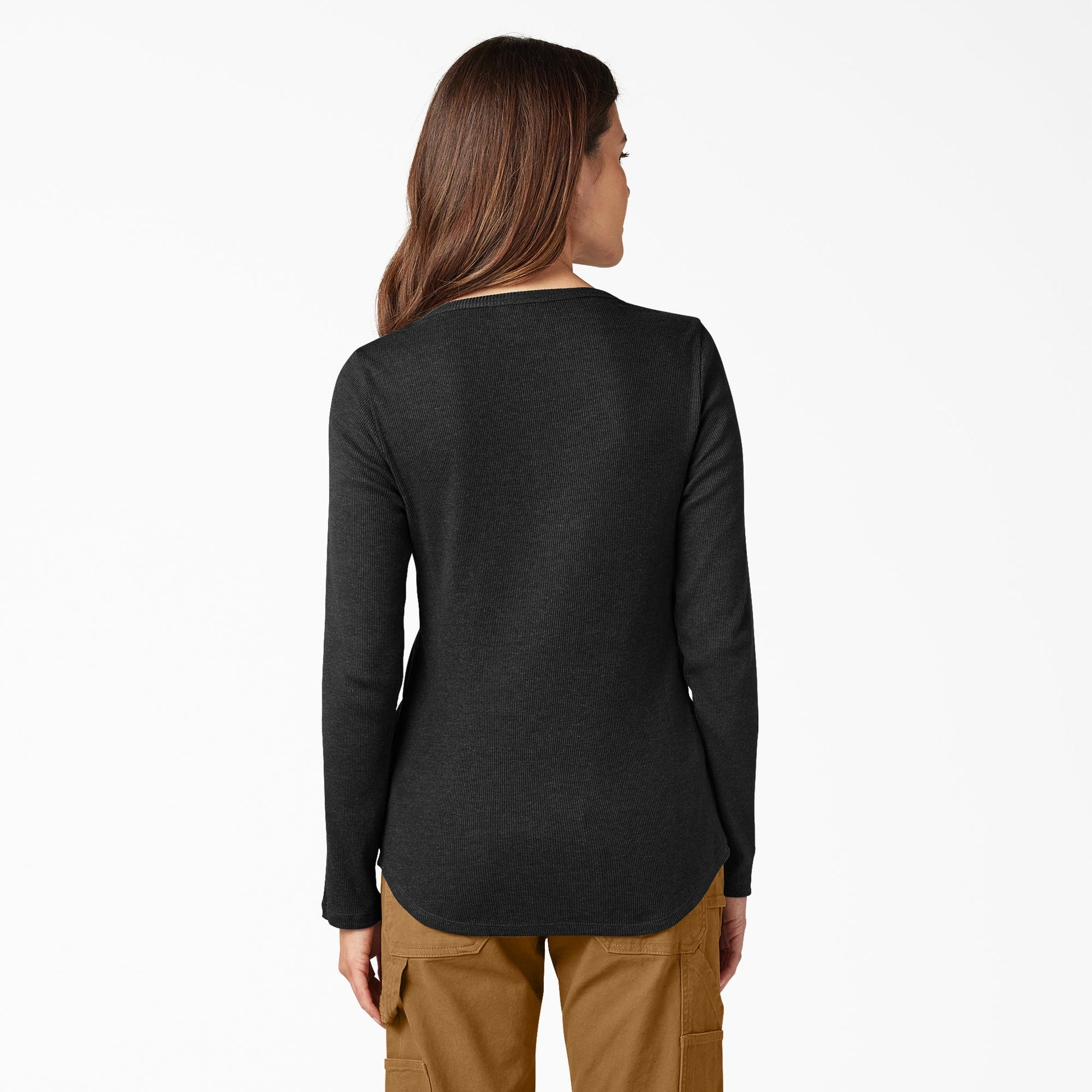 Women's Henley Long Sleeve Shirt Dickies Women