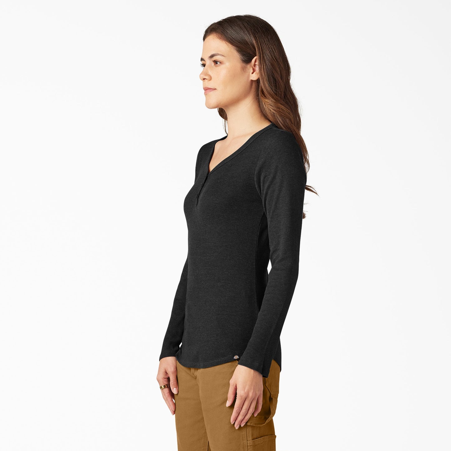 Women's Henley Long Sleeve Shirt Dickies Women