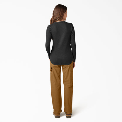 Women's Henley Long Sleeve Shirt Dickies Women