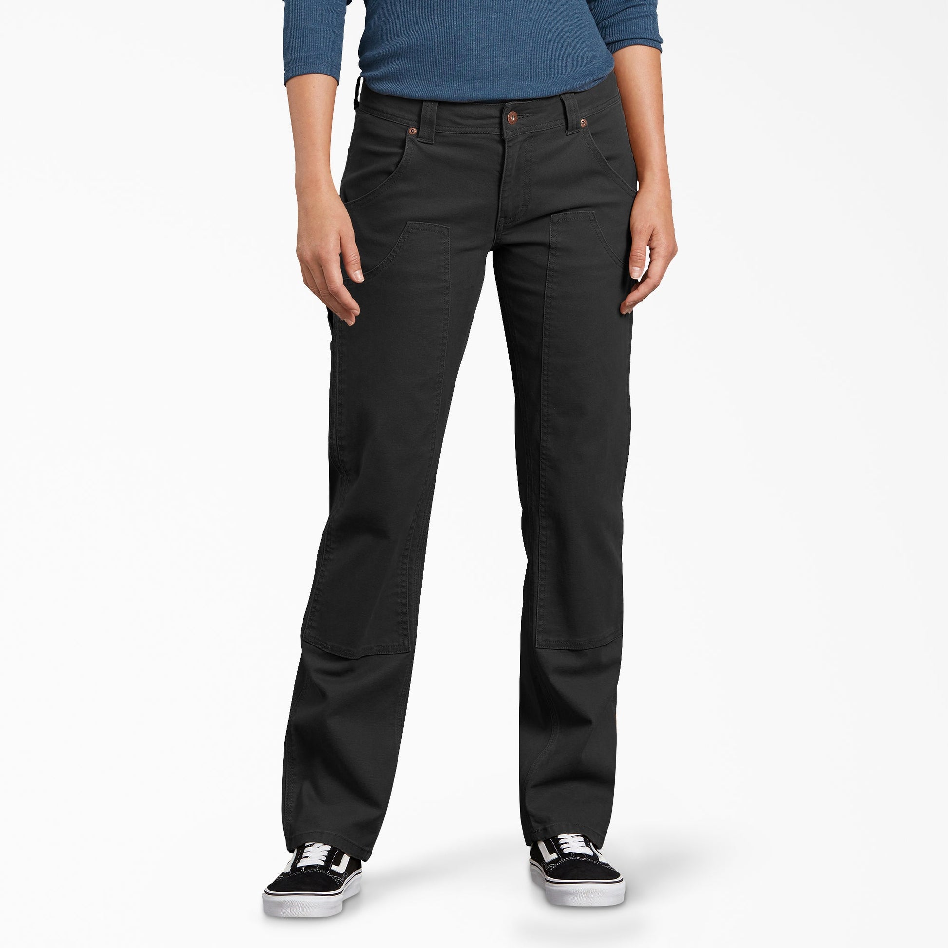 Women's FLEX Relaxed Fit Duck Carpenter Pants Dickies Women
