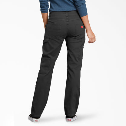 Women's FLEX Relaxed Fit Duck Carpenter Pants Dickies Women