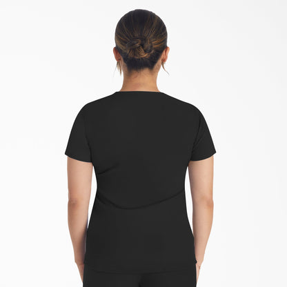 Women's EDS NXT Henley Scrub Top Dickies Women|Scrubs