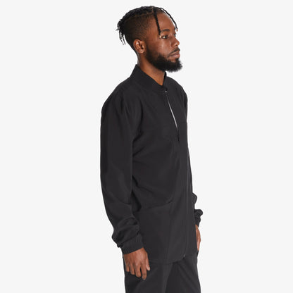 Men's EDS Essentials Zip Front Scrub Jacket Dickies Men|Scrubs