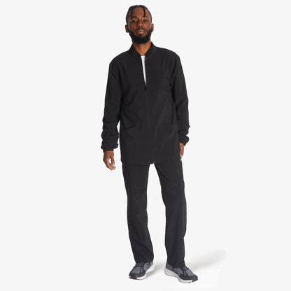 Men's EDS Essentials Zip Front Scrub Jacket Dickies Men|Scrubs