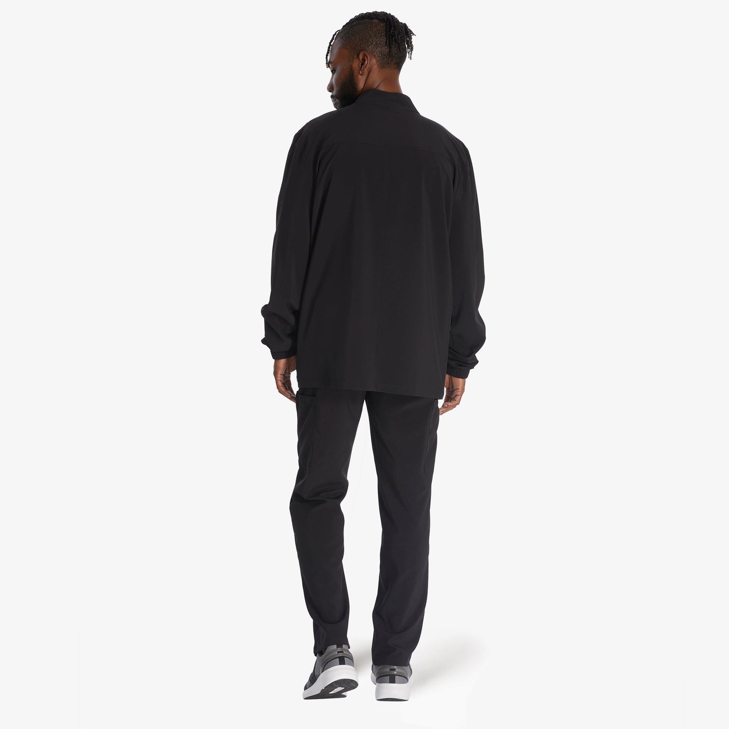 Men's EDS Essentials Zip Front Scrub Jacket Dickies Men|Scrubs