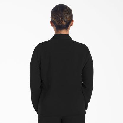 Women's EDS NXT Zip Front Scrub Jacket Dickies Women|Scrubs