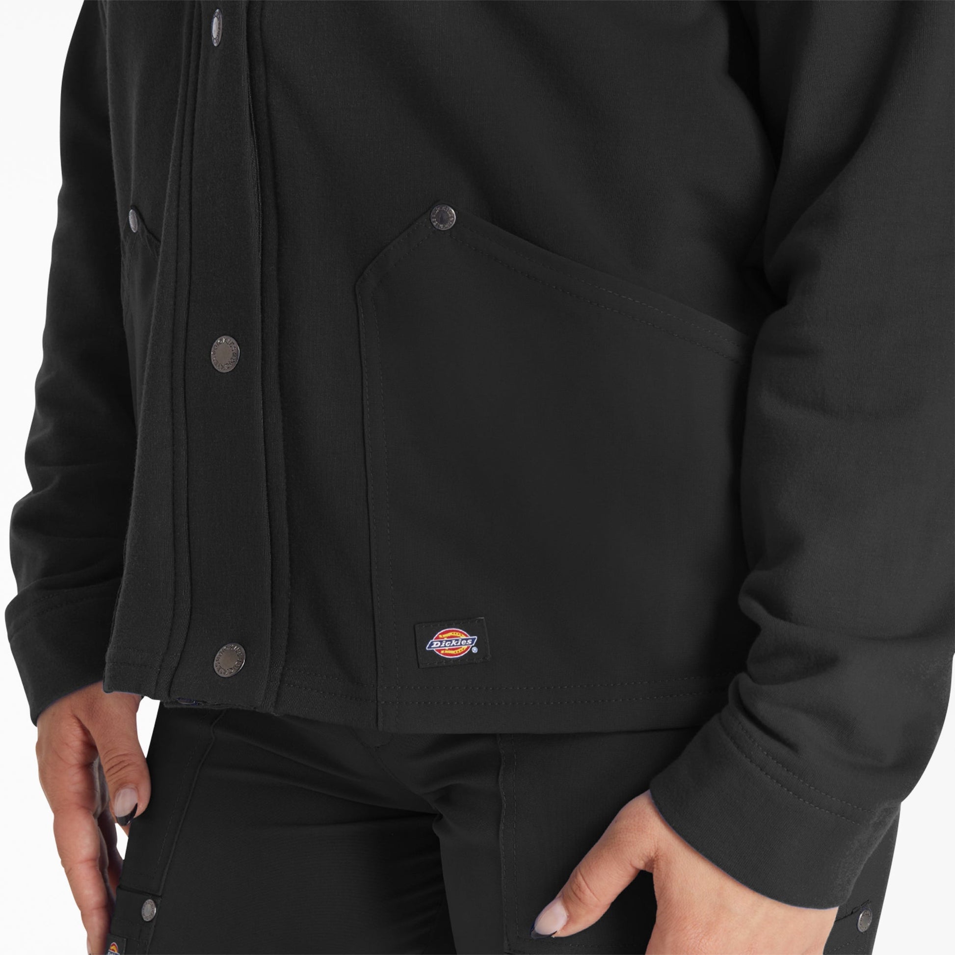 Women's EDS NXT Zip Front Scrub Jacket Dickies Women|Scrubs